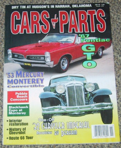 CARS & PARTS 2000 NOV - '53 MERC CONVT, '32 IMPERIAL ROADSTER,' 67 GTO CONVT